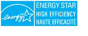 ENERGY STAR High Efficiency Symbol.